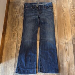 7 For All Mankind jeans- Dojo Flip flop- Size 29